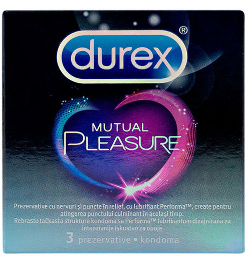 Снимка на ПРЕЗЕРВАТИВИ DUREX MUTUAL PLEASURE -  3 бр.