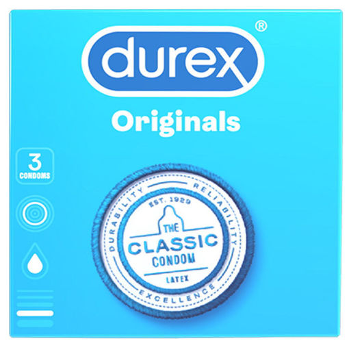 Снимка на ПРЕЗЕРВАТИВИ DUREX CLASSIC -  3 бр