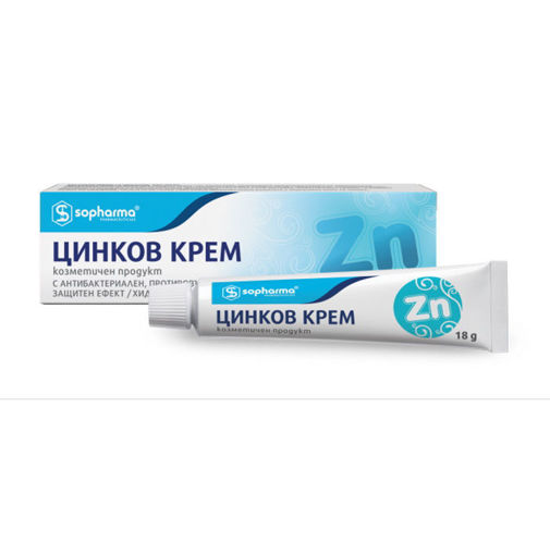 Снимка на ЦИНКОВ КРЕМ 18 г