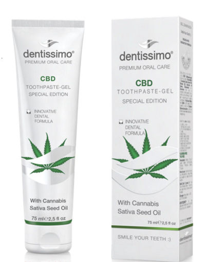 Снимка на ДЕНТИСИМО CBD OIL Гел- паста за зъби 75 мл