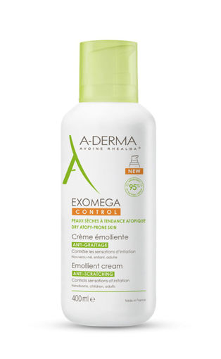 Снимка на ЕМОЛИЕНТЕН КРЕМ A-DERMA EXOMEGA CONTROL 400 мл