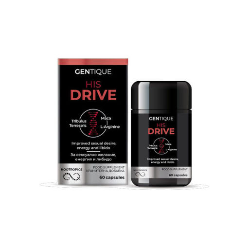 Снимка на His Drive за мъжко либидо капсули*60 Gentique