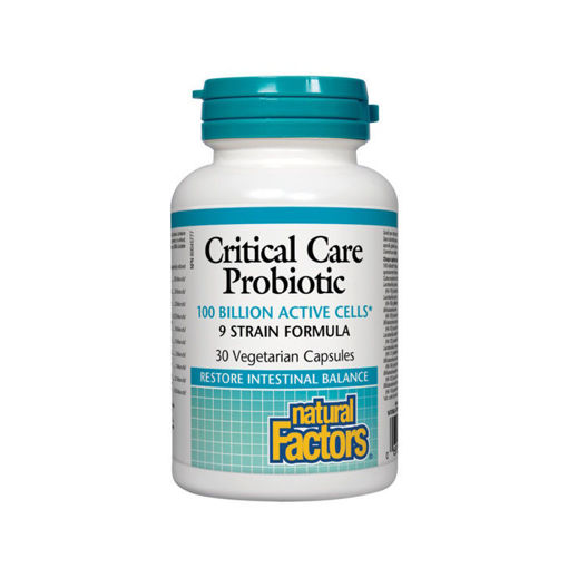 Снимка на Пробиотици Critical Care Probiotic 9 щама, 100 млрд. активни пробиотици капсули*30 НАТУРАЛ ФАКТОРС